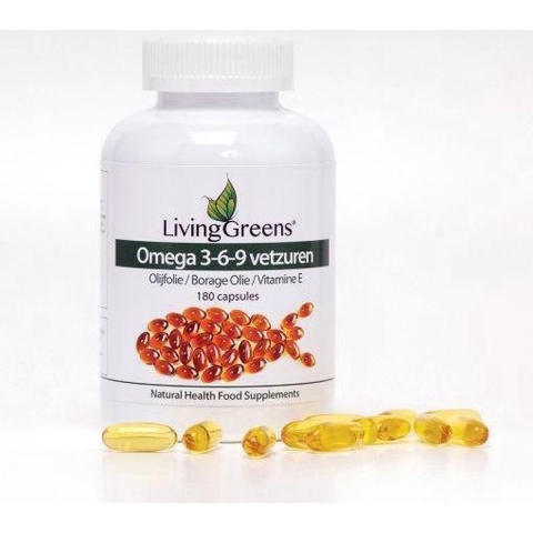 Livinggreens Omega 3 6 9 complex 180 capsules
