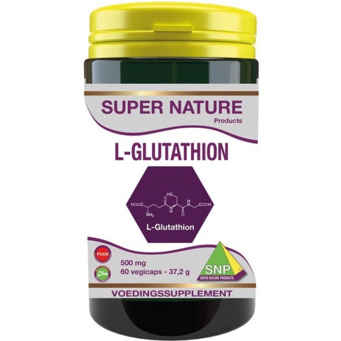 SNP L-Glutathion 500 mg puur 60 capsules
