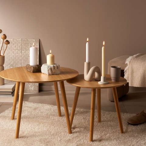 Bolsius Kroonkaars 200/24 ivoor 60 stuks