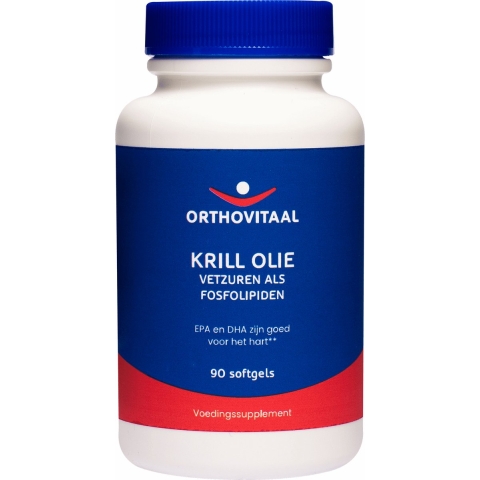 Orthovitaal Krill olie 500 mg 90 softgels