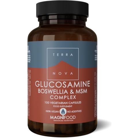 Terranova Glucosamine boswellia & MSM complex 100 vcaps