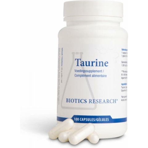 Biotics Taurine 500 mg 100 capsules