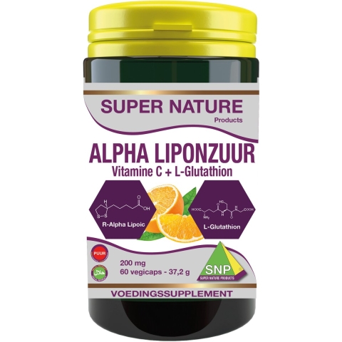SNP Alpha liponzuur 200 mg puur 60 capsules