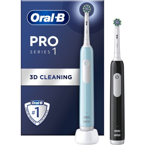 Oral B Tandenborstel elektrisch Pro TQ black & white 2 stuks