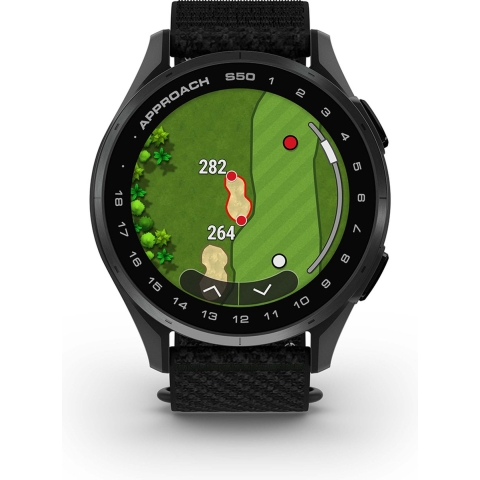 Garmin Approach S50 golfhorloge zwart