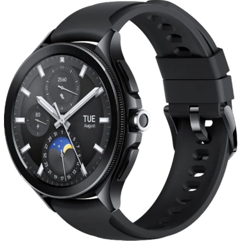 Xiaomi Watch 2 Pro - Bluetooth Black Case with Black Fluororubber Strap