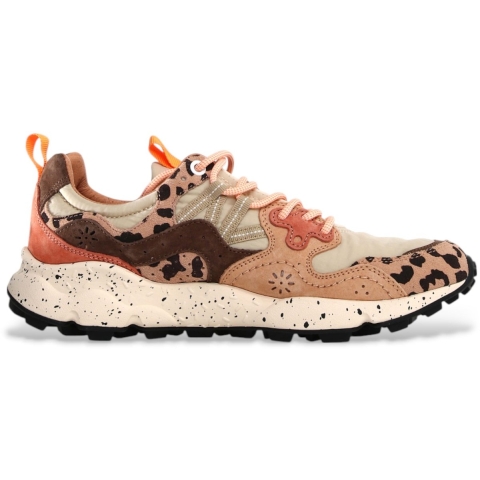 Flower Mountain Yamano 3 Dames Bruine Sneakers