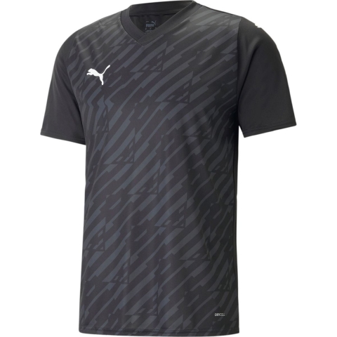 Puma TeamUltimate Jersey voor heren in Zwart/Donkergrijs