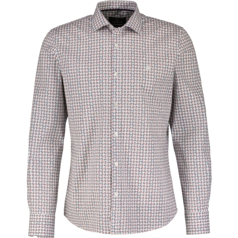 Lerros Heren overhemd 2481361 325 light garnet red