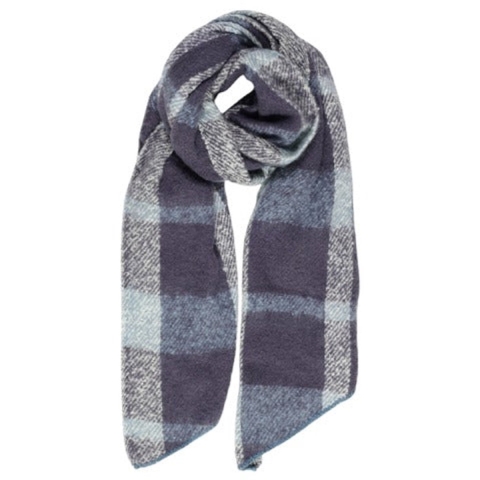 Geweven Sjaal Ruitpatroon