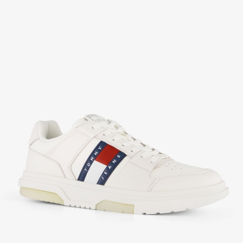 Tommy Jeans Court Sneakers Leer