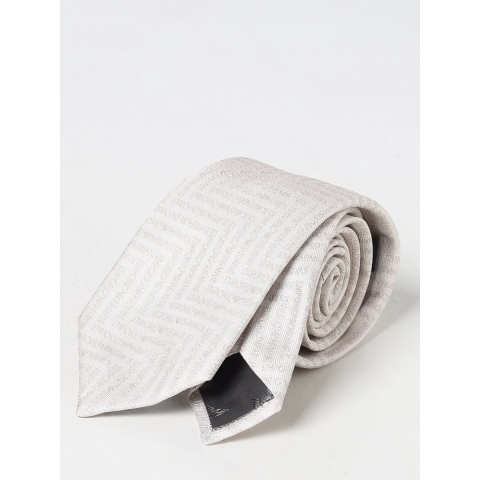 Emporio Armani Stropdas Logo Patroon