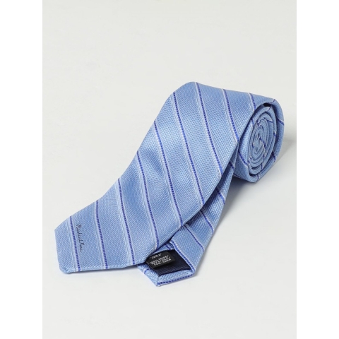 Gestreepte Zijde Stropdas