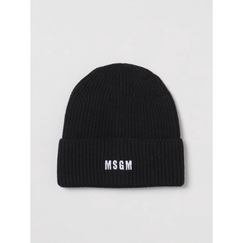 Geribbelde Gebreide Muts Met Logo