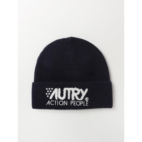 Breipet met geborduurd logo