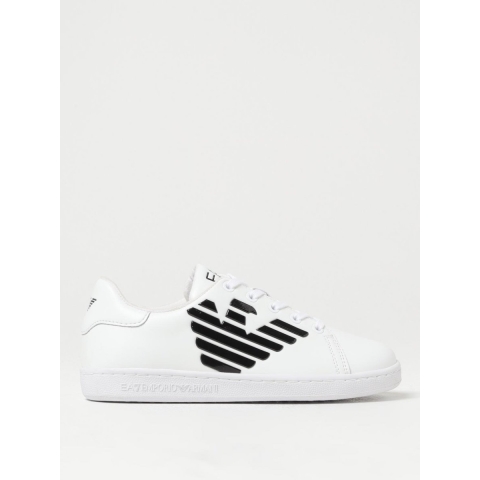 Ea7 Logo Sneakers Casual Stijl