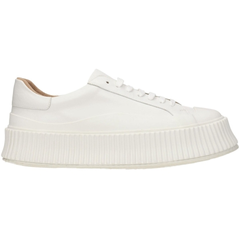 Platform Leren Sneakers