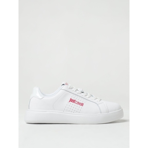 Cavalli Lederen Lage Sneakers