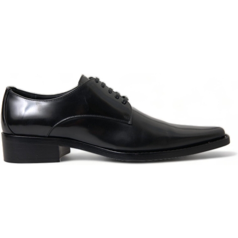 Heren Leren Oxfords Met Puntige Neus