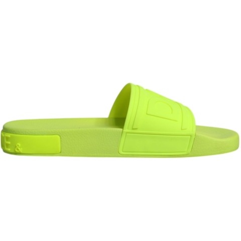 Portofino Slippers Neon Geel Stijl