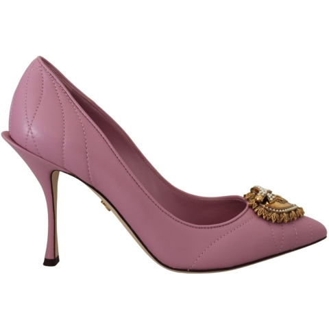 Gequilted Leren Hakken