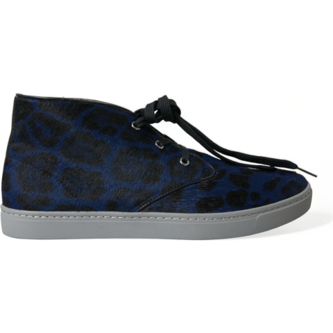 Leopardprint Hoge Sneakers