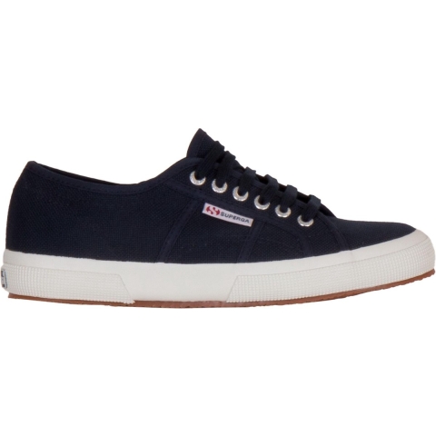 Superga 2750 Cotu Classic 100% Katoenen Damessneakers In Marineblauw/Wit