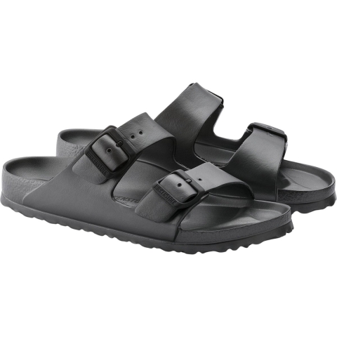 Birkenstock Arizona Eva Metallic Antraciet 1001498 Smalle Pasvorm