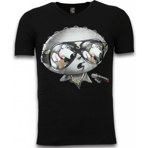 Local Fanatic Stewie dog t-shirt