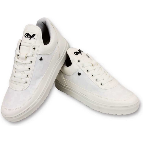 Cash Money Schoenen case army full white