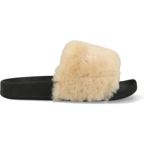 Warmbat Pantoffels barlee ble347026 camel / bruin