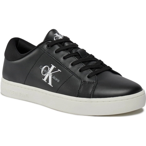 CLASSIC CUPSOLE Heren Sneakers Zwart/Helder Wit