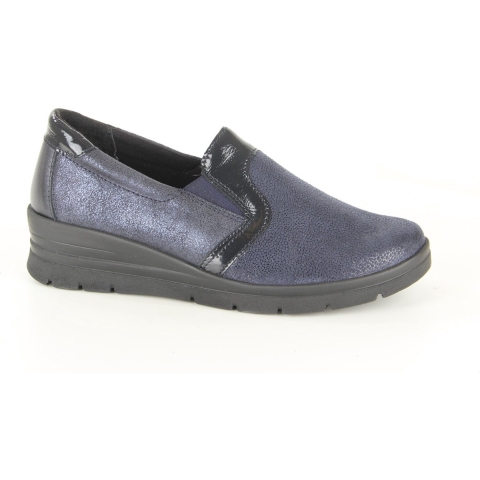 Sens Luna 56 blue dames instappers gekleed