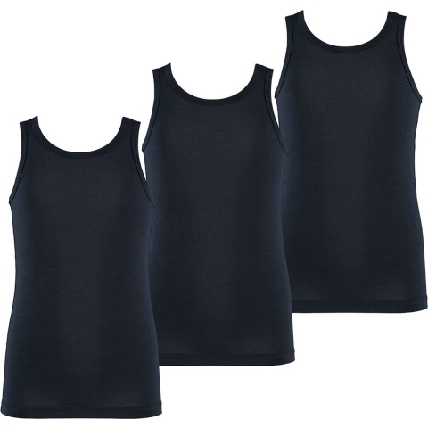 Apollo Jongens singlet hemd bamboe 3-pack
