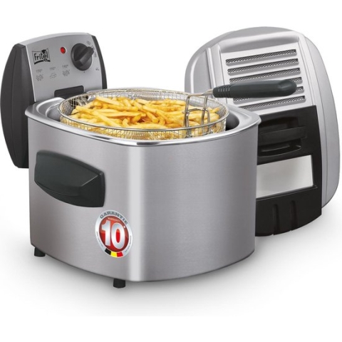 Fritel FR 1490 - Frituurpan/friteuse 4l + 3000W - rond