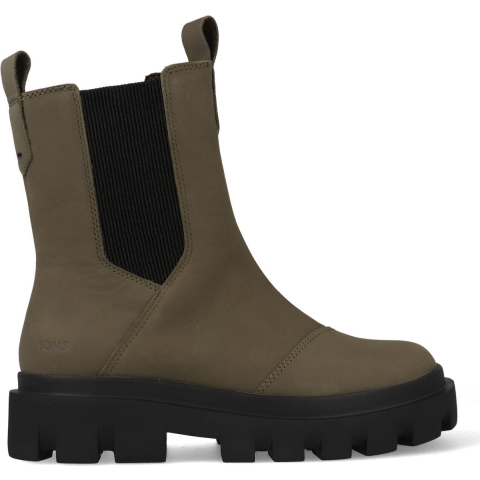 Toms Rowan boot 10020252 olijf