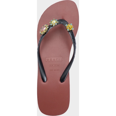 Uzurii T mid heel switch red