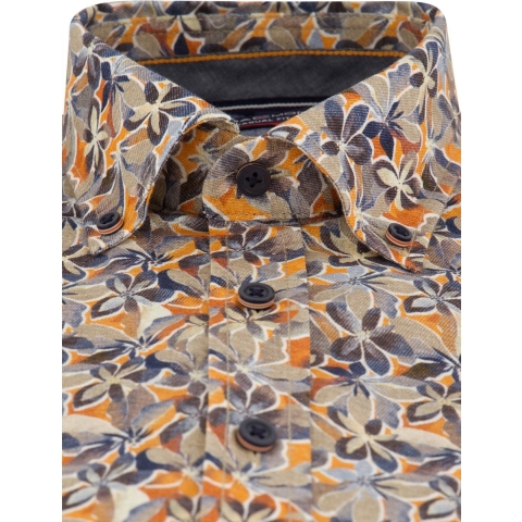 Casamoda Heren overhemd 944202500 450 tangerine tango