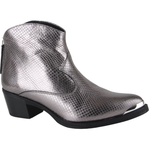 Unisa Grea mar antracita dames enkellaarzen gekleed