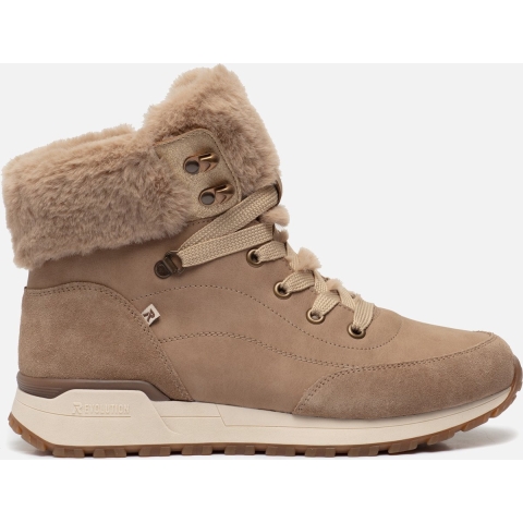 Rieker Half hoge veterschoen w0670-20 brown 1030