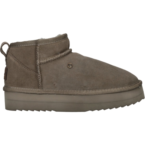 Warmbat Pantoffels durack plateau drc371032 moss