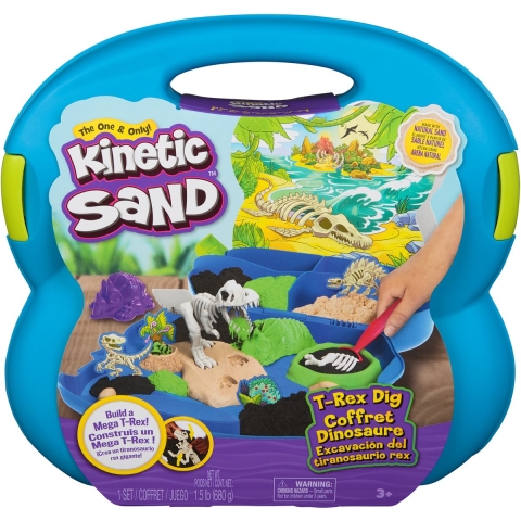 Kinetic Sand T-Rex Dino Koffer
