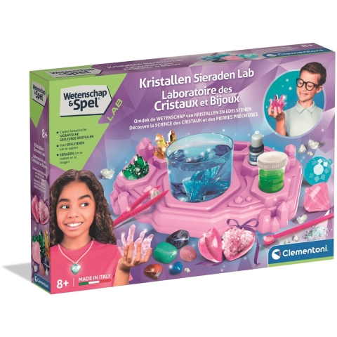 Clementoni Wetenschap Kristallen Maken Laboratorium Groot
