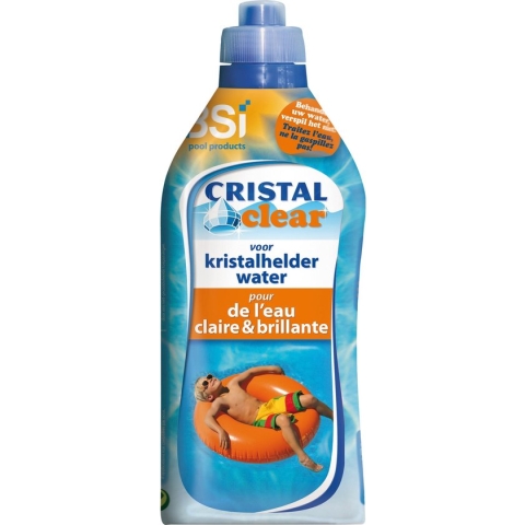 BSI - Cristal Clear - Voor Kristalhelder zwembadwater - Zwembad - Spa - 1 l