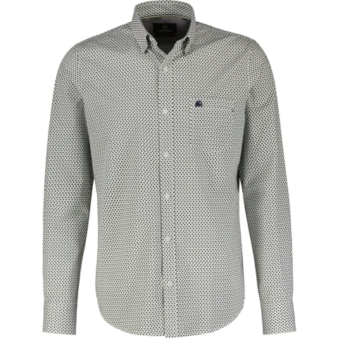 Lerros Heren overhemd 24d1488 612 sage green