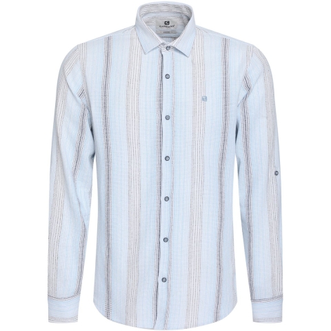 Gabbiano Heren overhemd 335547 4001 bright blue
