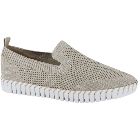 La Strada 24039-4521 /silver dames instappers sportief