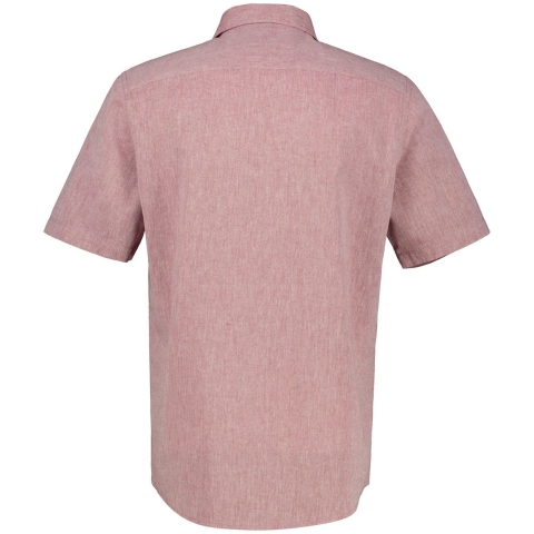 Lerros Heren overhemd 25420081 331 earth red