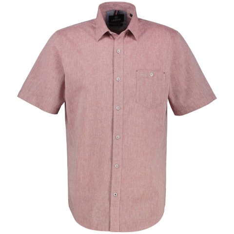 Lerros Heren overhemd 25420081 331 earth red