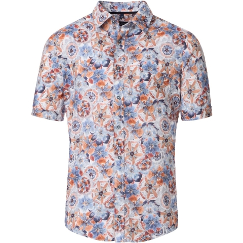 Casamoda Heren overhemd 954404400 450 tangerine tango